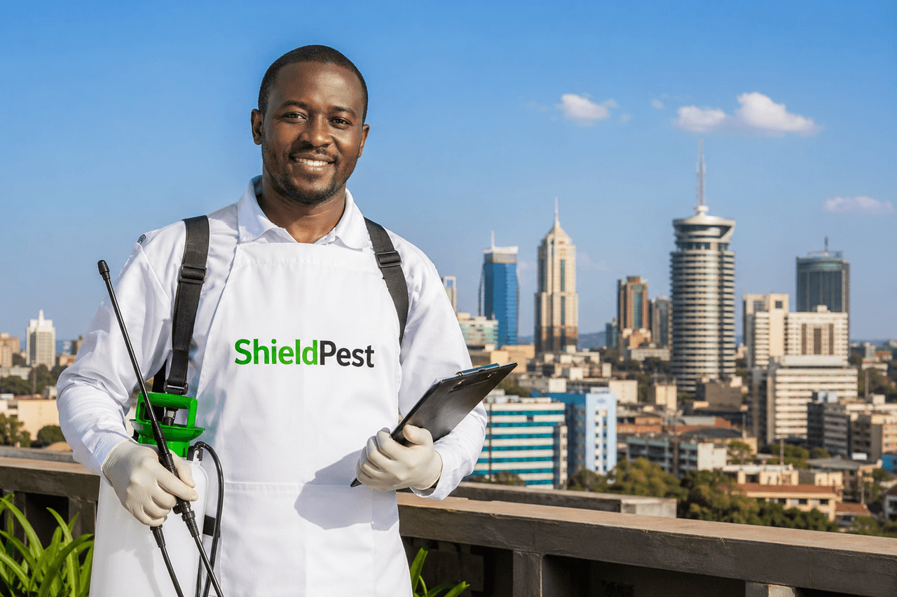 ShieldPest Worker in Nairobi - Pest Control Team